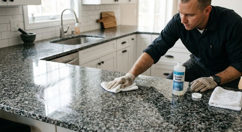 Granite Countertop Sealing